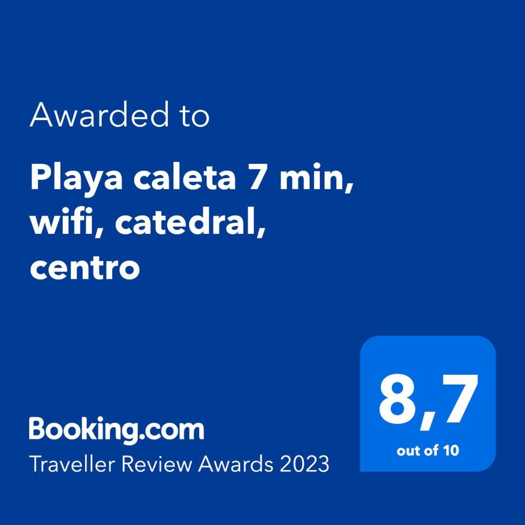 Апартаменты Playa Caleta 7 Min, Wifi, Catedral, Centro Кадис Экстерьер фото